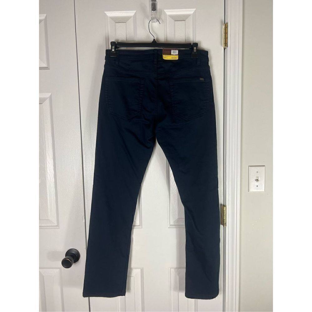 NWT Jachs NY Mens 5 Pocket Navy Jeans Size 32/32 - Picture 4 of 4